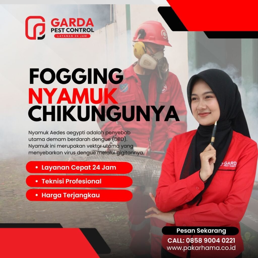 Jasa Fogging Nyamuk Bekasi Kualitas Terbaik Harga Terjangkau