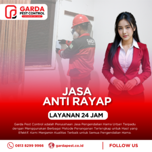 Jasa Anti Rayap Terdekat di Bekasi