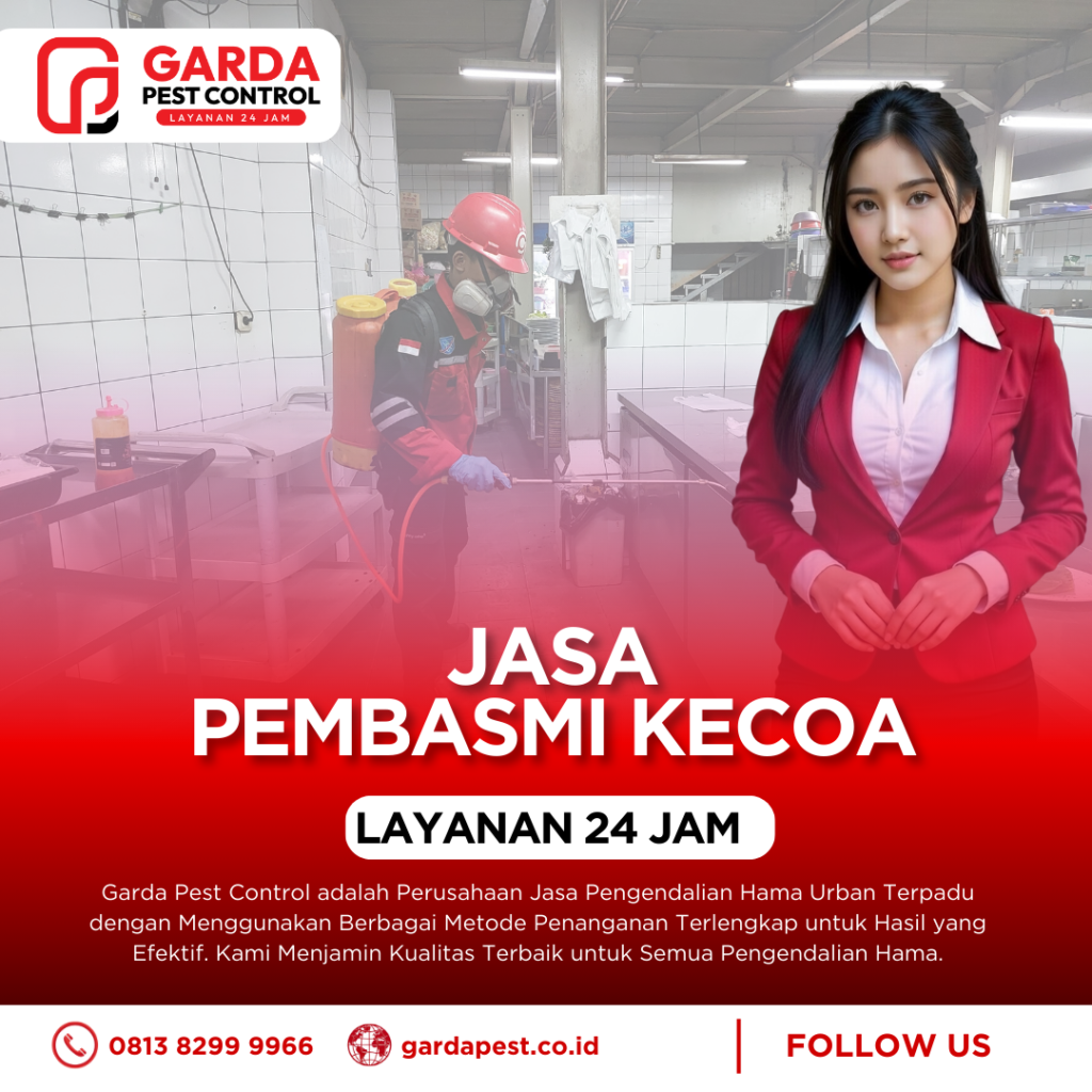 Jasa Pembasmi Kecoa Jerman di Apartemen Bekasi
