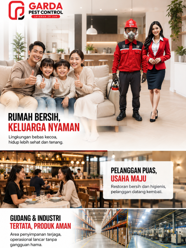 Jasa Basmi Kecoa Bekasi Profesional & Bergaransi 1-5 Tahun