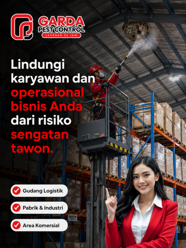 Jasa Basmi Sarang Tawon di 	Tarumajaya Bekasi oleh Teknisi Berpengalaman
