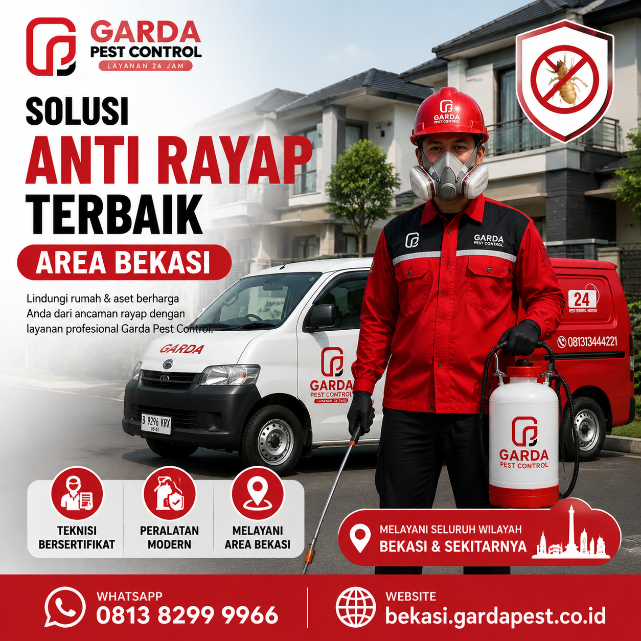 Biaya Anti Rayap Pondasi Rumah per Meter Lari Bekasi dan Pilihan Metodenya