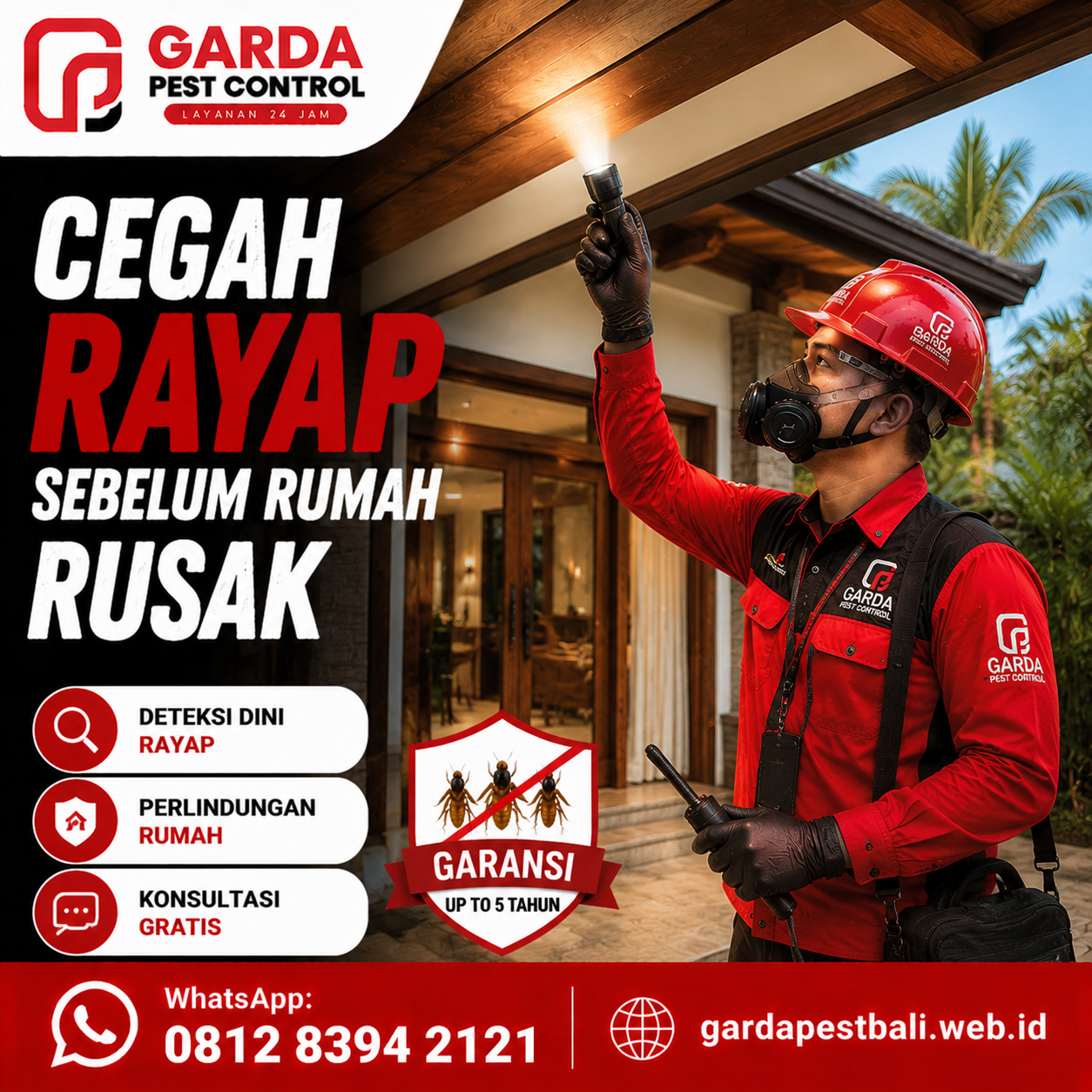 Harga Anti Rayap Sistem Pipanisasi Per Meter Lari Bekasi Terbaru