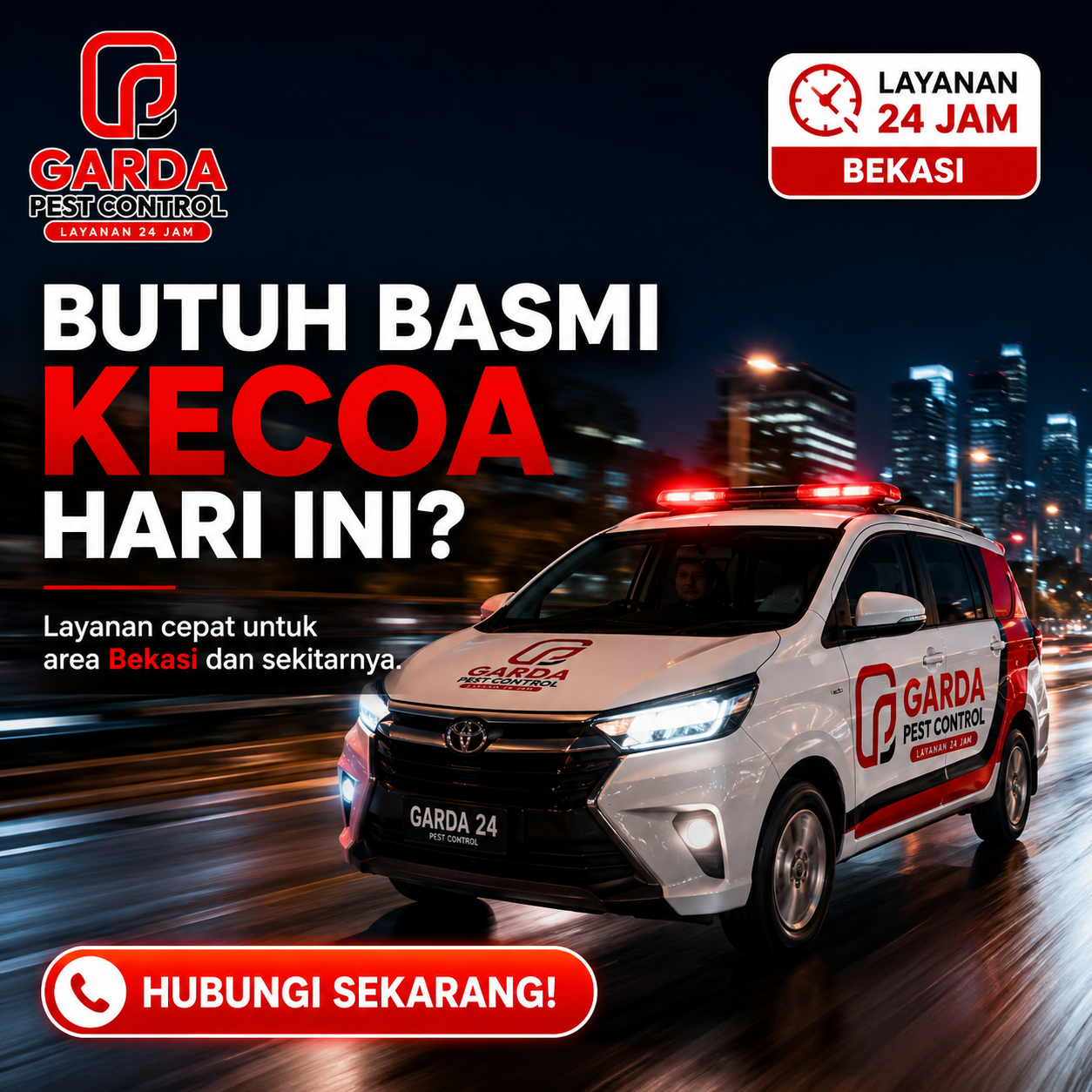 Pembasmi Kecoa Panggilan Bekasi: Jaminan Lingkungan Bersih dari Garda Pest Control