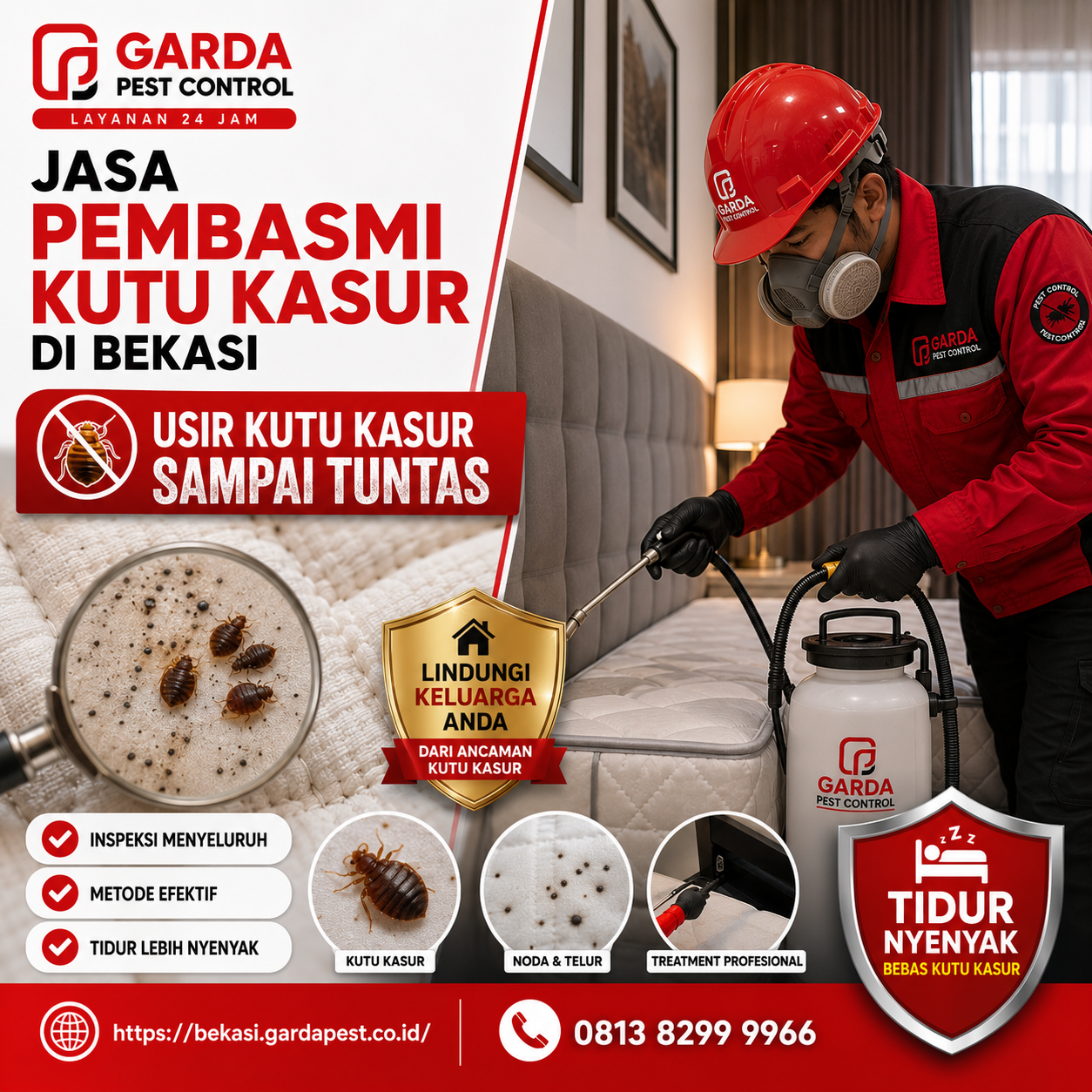 Harga Jasa Pembasmi Kutu Busuk di Bekasi: Panduan Lengkap untuk Perlindungan Keluarga