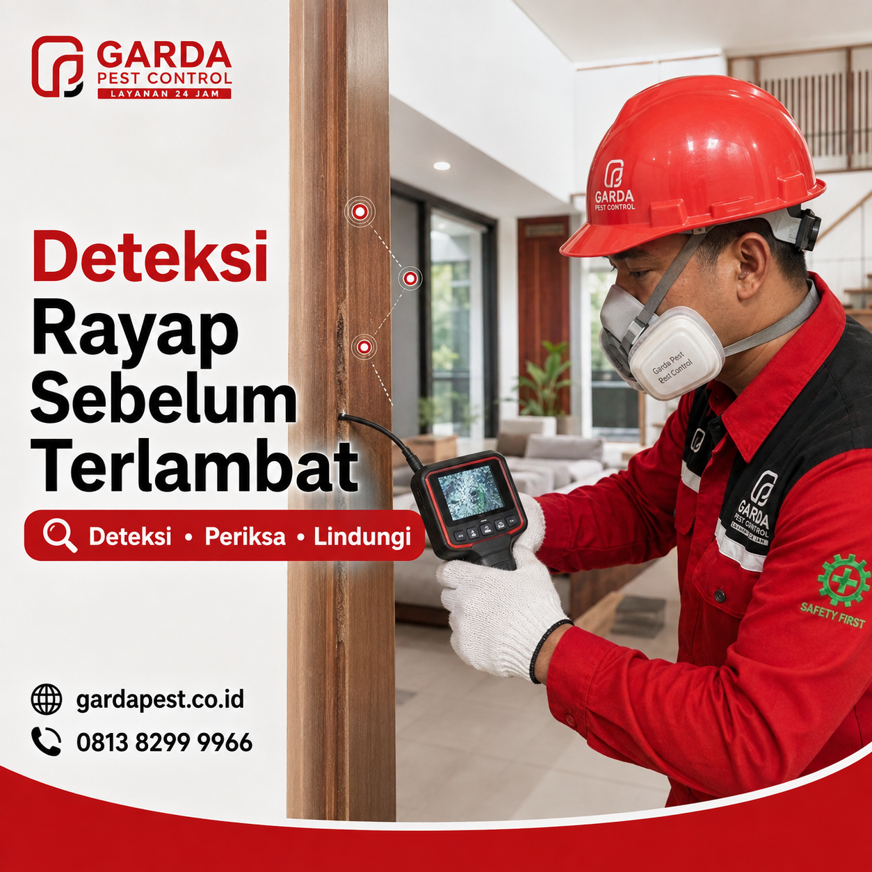 Jasa Anti Rayap Bekasi Bergaransi dari Garda Pest Control Bekasi