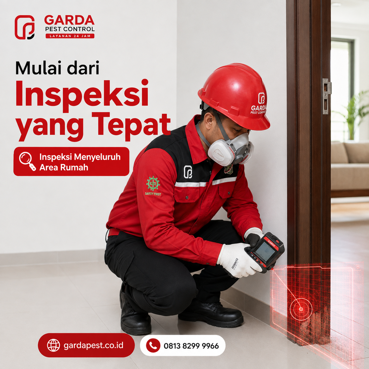 Jasa Anti Rayap Gudang dan Pabrik Bekasi Bergaransi Resmi