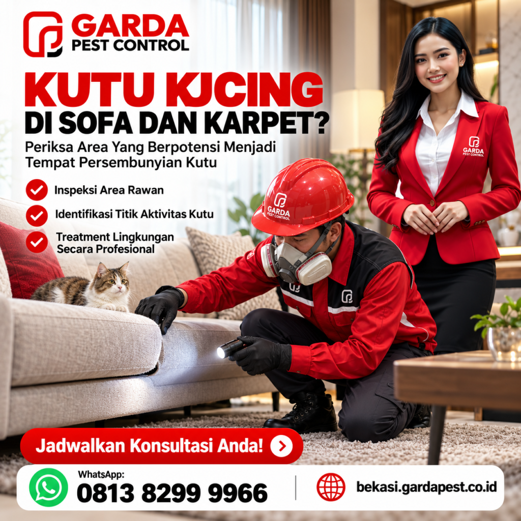 Jasa Semprot Kutu Kucing Panggilan Bekasi